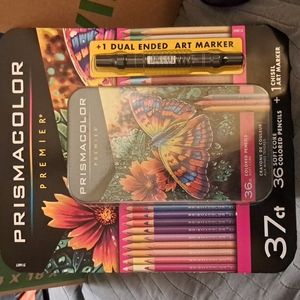 Prismacolor Art Pencils with Bonus Chisel Marker